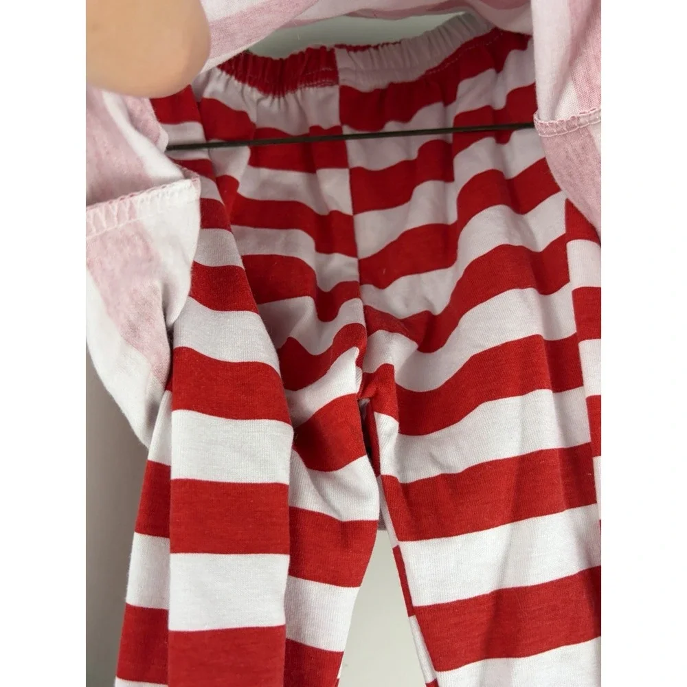 THE GRINCH Christmas Two Piece Set Ruffle Girls Size 5T